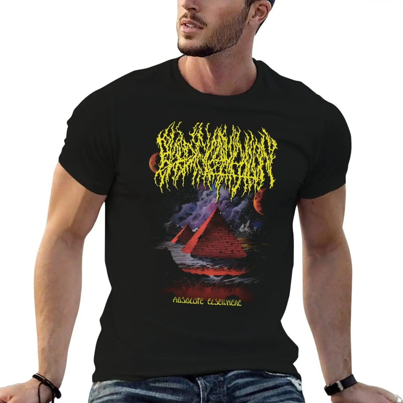 

Blood Incantation Pyramid T-Shirt mens graphic t shirts printed t shirts for man T-Shirt