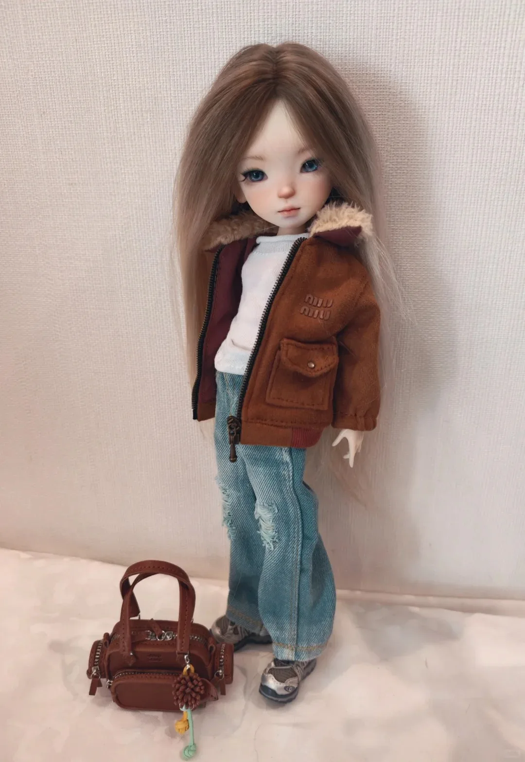 

sd BJD doll 1/6-hale large xiaokui series doll resin material DIY makeup doll model toy Multiple from stock