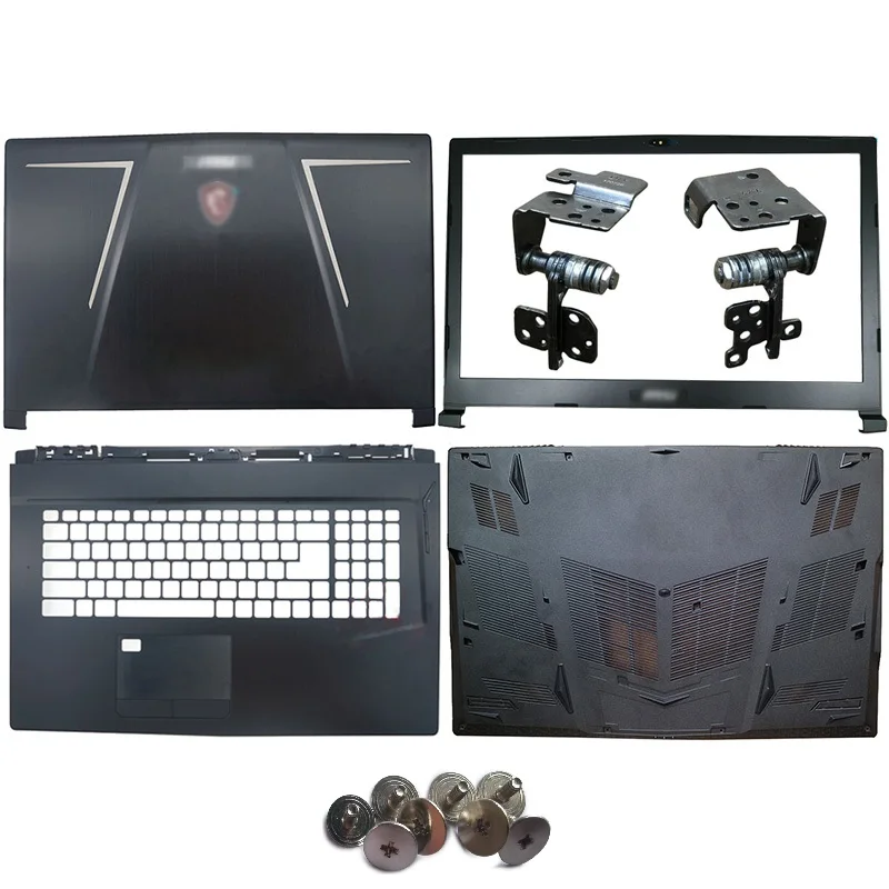 Go! For MSI GE73 GE73VR Raider RGB 8RE 8RF MS-17C5 Laptop LCD Back Cover/Front Bezel/Hinges/Palmrest/Bottom Case 7 Colors