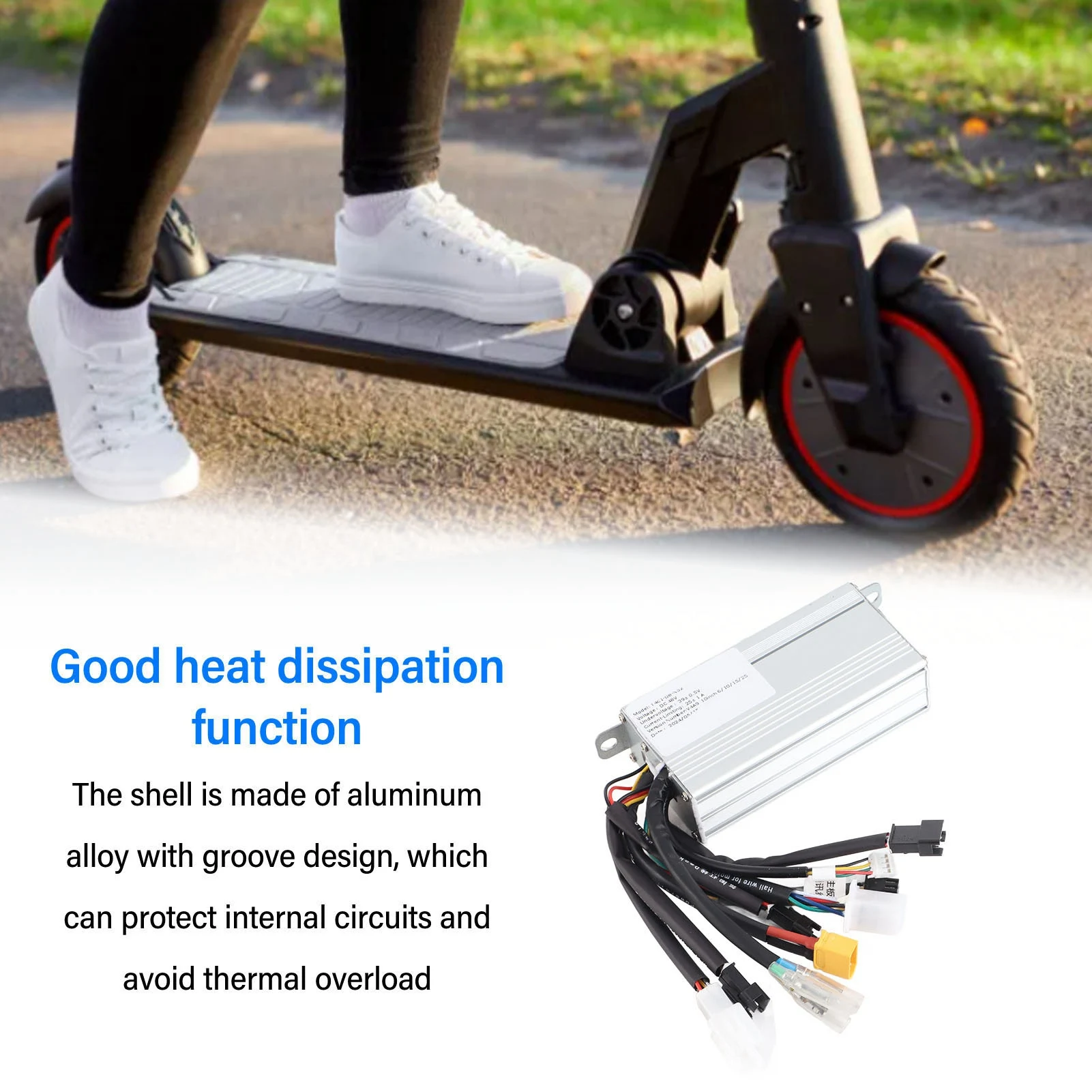 

Контроллер электрического скутера 48 В 800 Вт, надежная работа, модель с двойным приводом T4 DB L148, основной модуль управления для электрического велосипеда