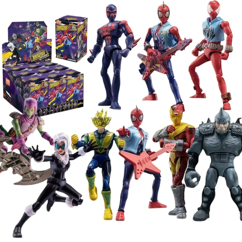 

Оригинальные конструкторы Blokees Marvel: Человек-паук, Веном, Халк, Мистерио. Фигурки для сборки, модель-игрушка, подарок.