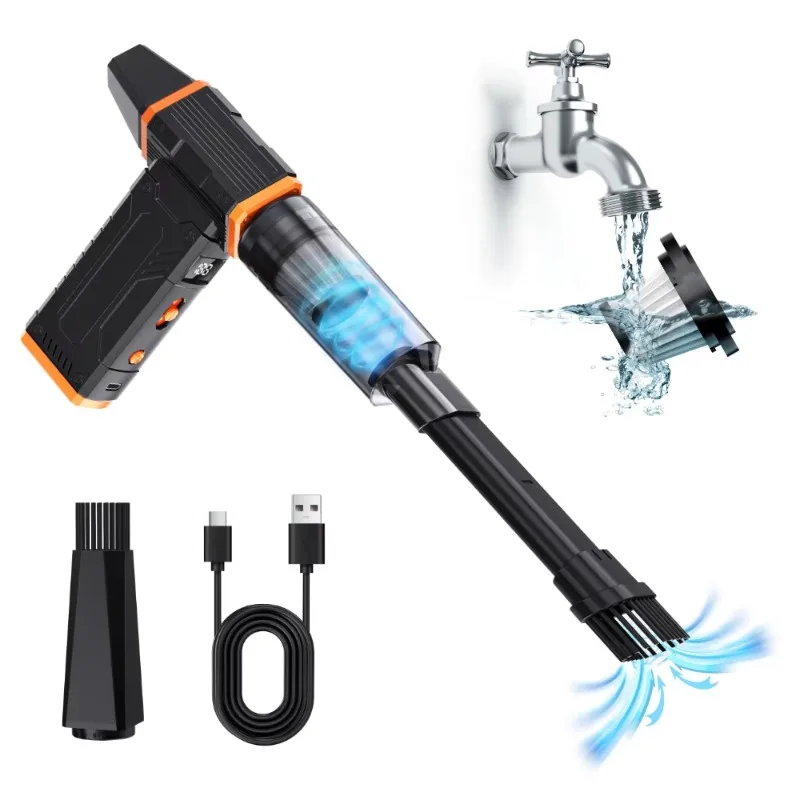 

7500Pa Cordless Car Vacuum Cleaner with Compressed Air Dust Collector Blower