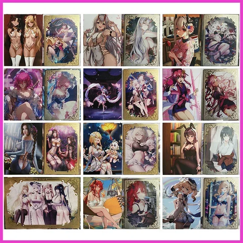 

Аниме «История богини», редкие металлические преломляющие флэш-карты «сделай сам», Asuka Langley Soryu, игрушки для мальчиков, коллекционные карты, подарки на день рождения