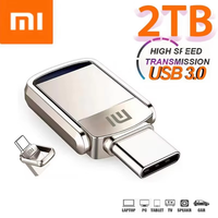 XIAOMI 2TB Metal Pendrive 2 IN 1 OTG 1TB 512GB USB Flash Drives 256GB 2TB USB 3.0 Pen Drive Memory Stick Type C For Cellphone PC