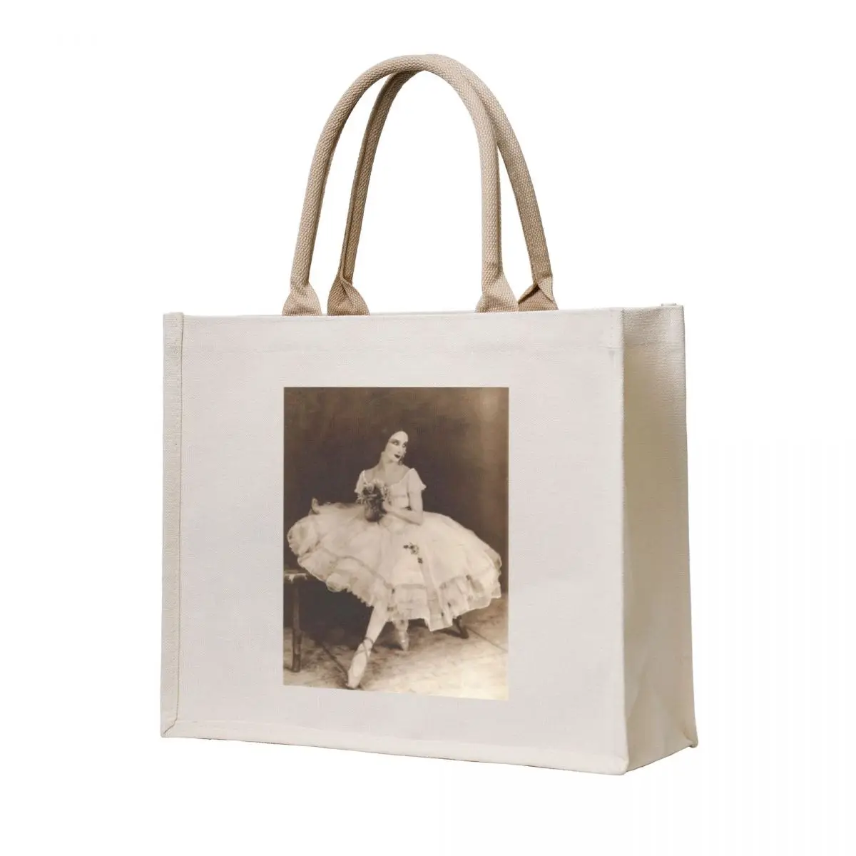 

Anna Pavlova as Giselle Tote Bag eco bag folding Women's bag shoping