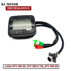 LCD Velocímetro Medidor Assy para Linhai 300, 300cc, D300, G300, ATV, UTV GO Peças, Novo, 30101G Euro Tacômetro Padrão