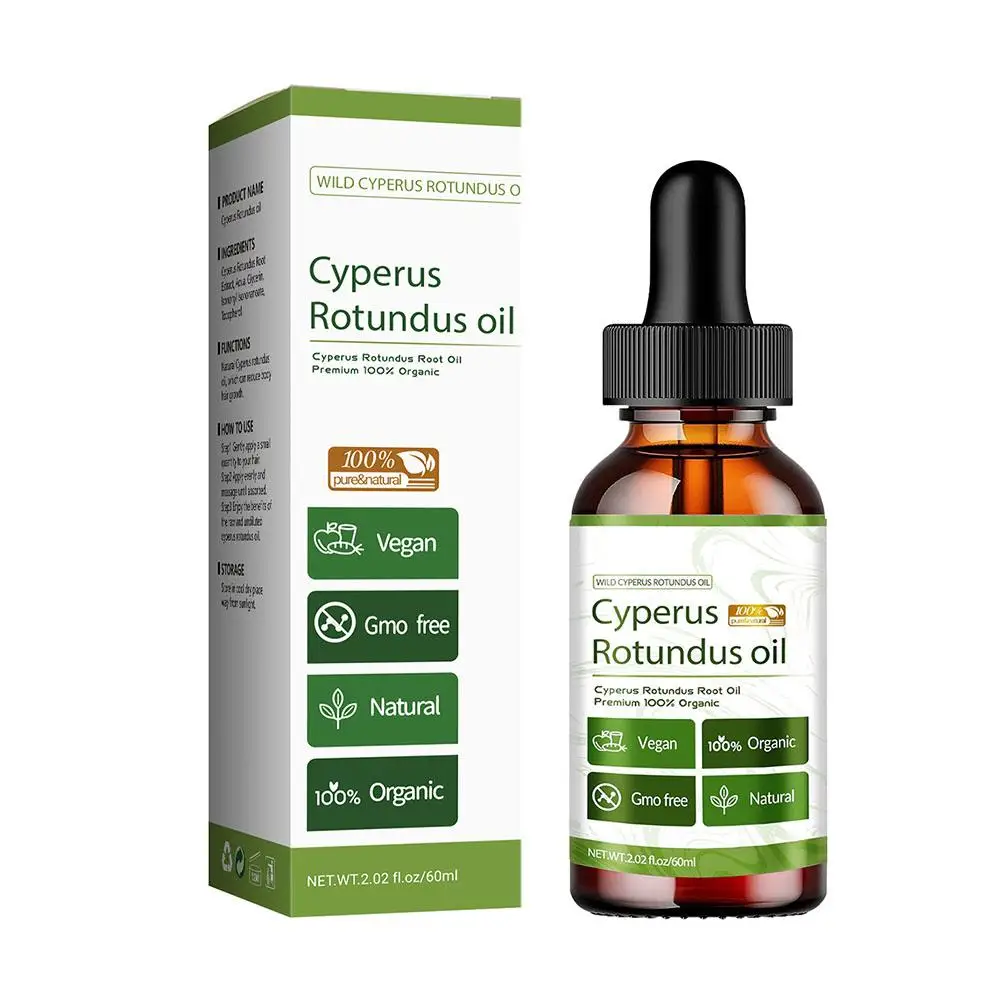 1PCS Naturale Chiperus Rotundus Olio Depilazione Inibitore Pelle Cura Del Corpo Calmante Idratante Liscio Z3N1