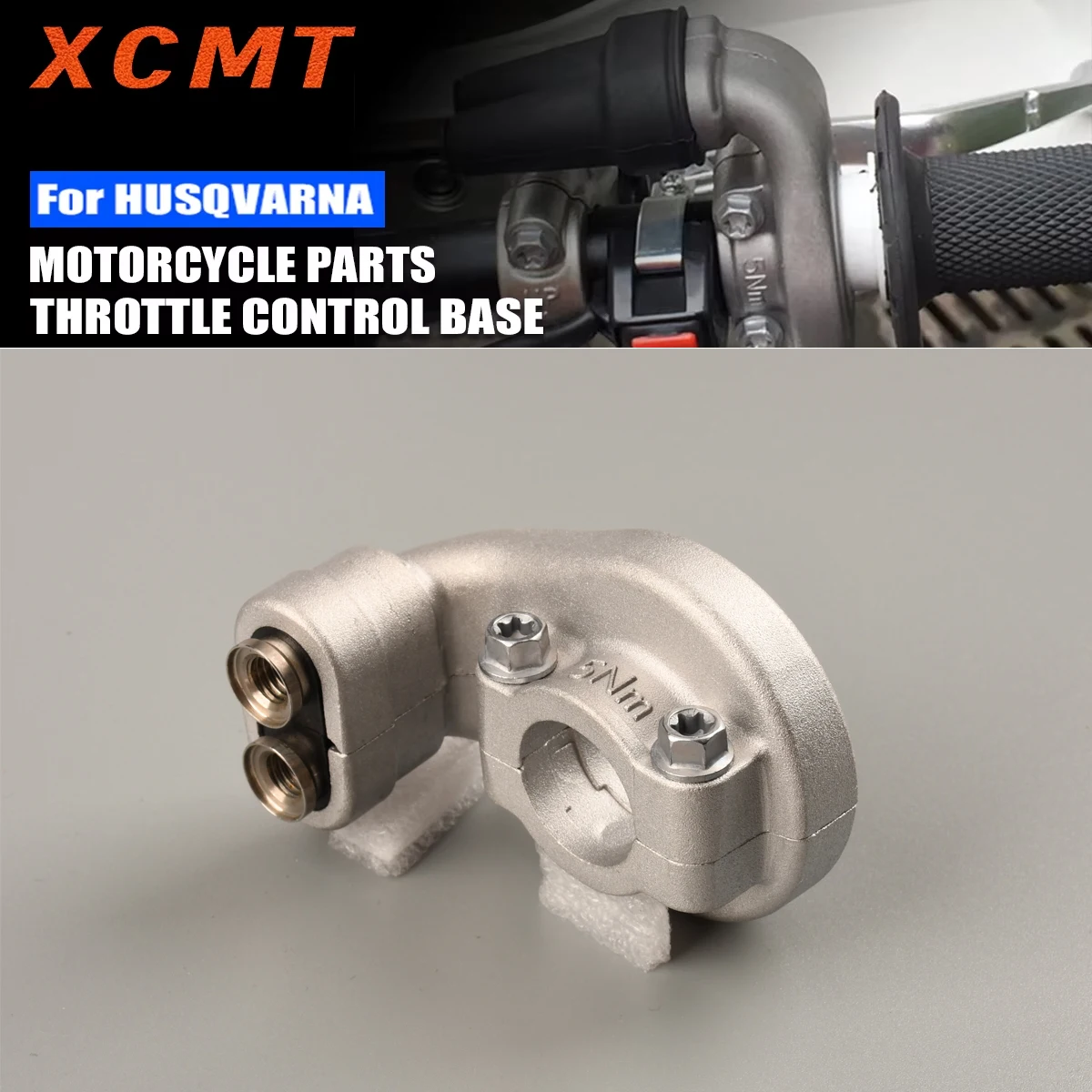 Motorcycle For Husqvarna FC FE FX FS 250 350 450 501 2016 2017 2018 2019 2020 CNC Dual Line Throttle Control Housing Base