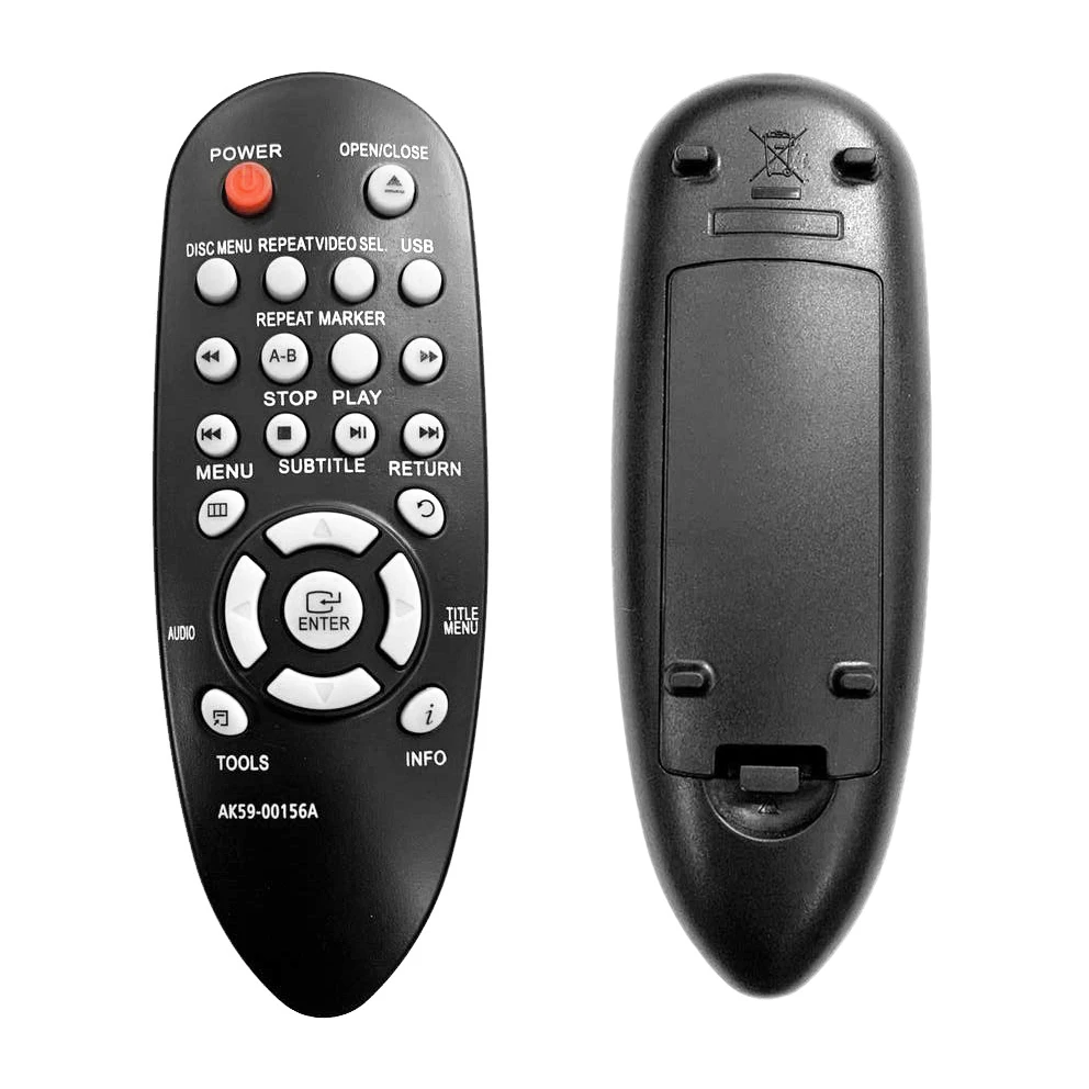 AA91 Replacement Remote Control for Samsung DVD AK59-00156A DVDE360 Remote Control