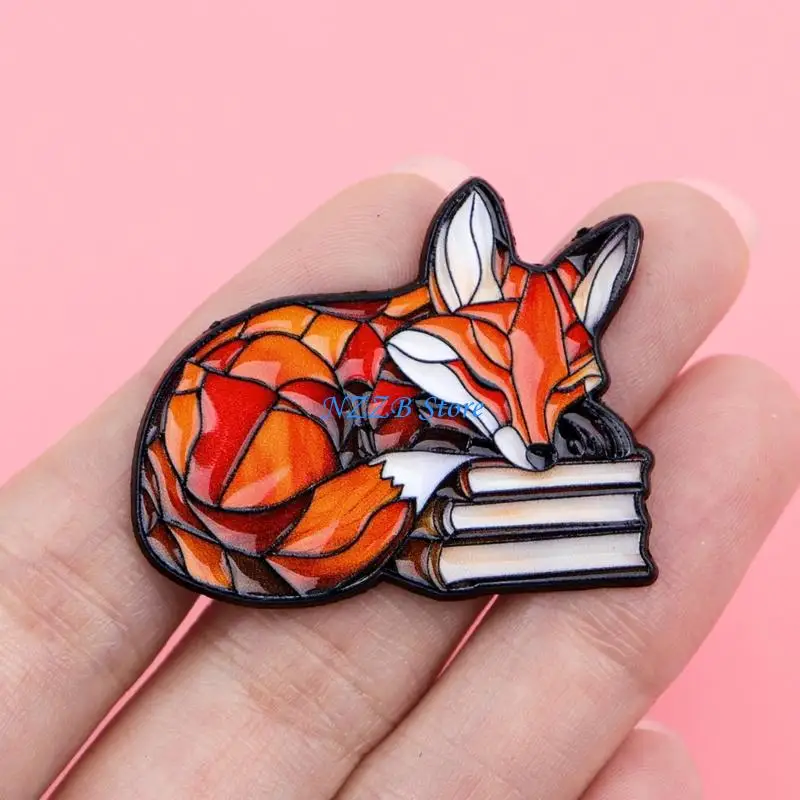 

T21F Secure Pin Alloy Animal Brooch Fashion Clothing Accessory Stylish Badge Pin Coat Hat Clothes Backpacks Decoration