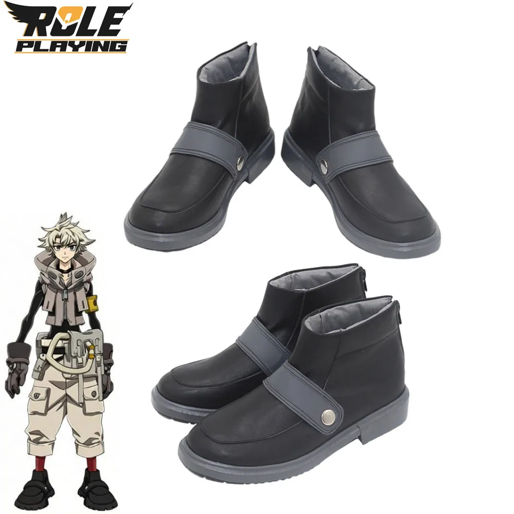 أحذية أنيمي GACHIAKUTA Rudo التأثيرية أحذية للرجال والكبار أزياء لعب الأدوار إكسسوار أحذية حفلات الهالوين كرنفال مصنوعة حسب الطلب