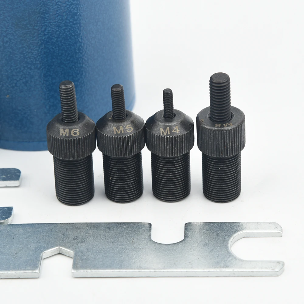 YOUSAILING M4-M10 Air Nut Riveter Semi-automatic Pneumatic Nut Riveting Tool Stainless Steel Nuts
