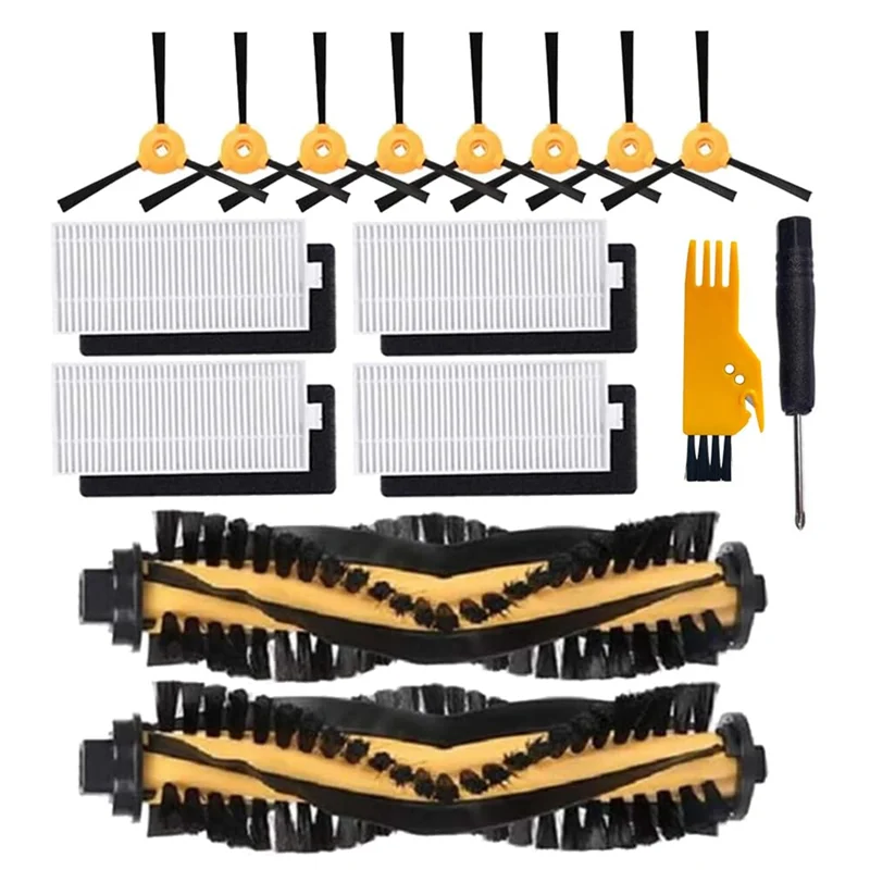 ABRG - Części zamienne do Ecovacs Deebot N79 N79S DN622 500 N79W N79SE / Yeedi K600 K700 / Deebot 500 DC3G Zestaw akcesoriów