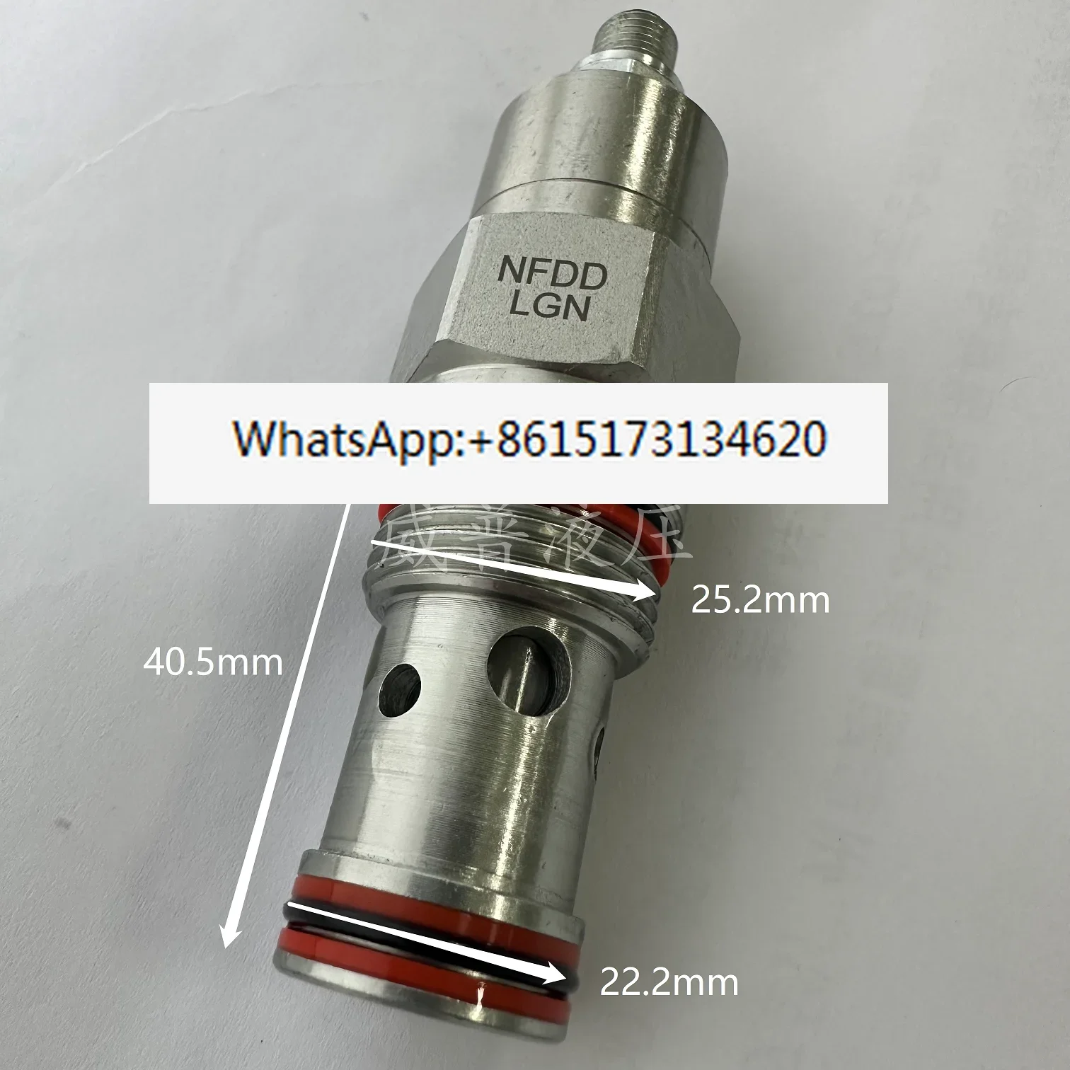 Sun SUN pressure regulator NFDD-LGN full adjustment type 200L large flow throttle valve hydraulic thread cartridge valve