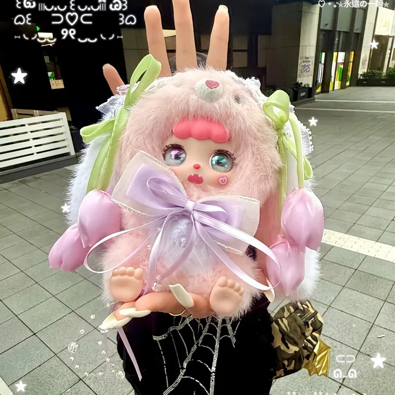 ベイビー スリー ホット ビニール ブラインドボックス ケビドウ 小さなウサギ トレンディ プレイ ペンダント キュート シリーズ コレクタブル ガールズ バースデー 新しいキーホルダー ギフト