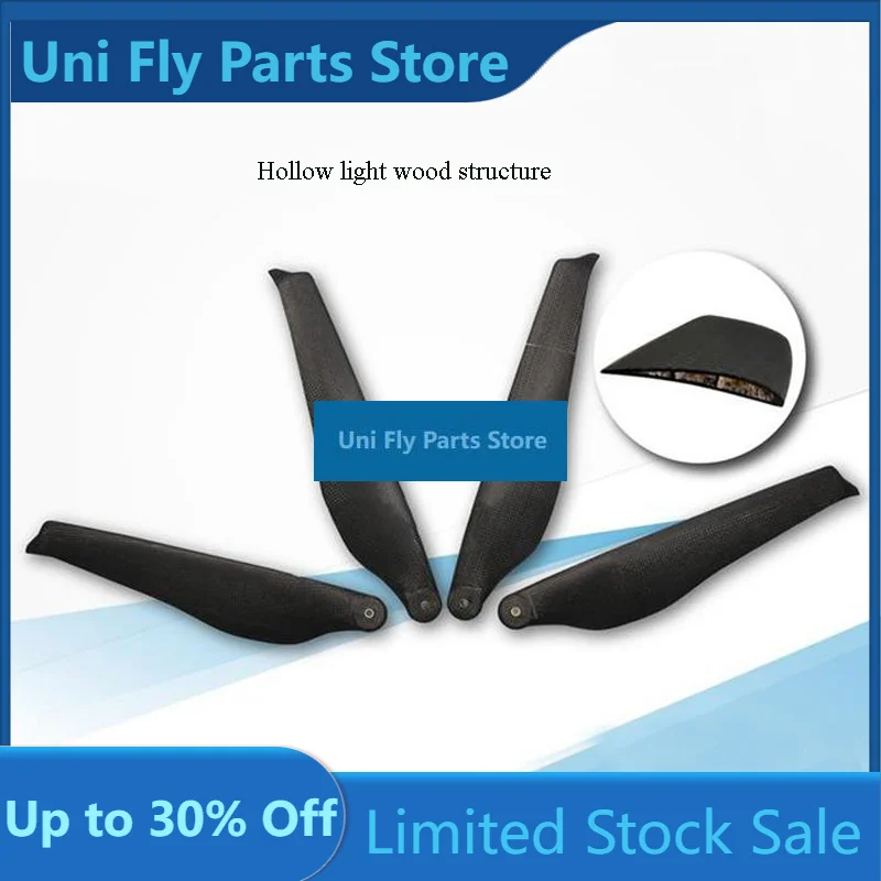 28x9.2 30x9.9 32x10.5 inch Carbon Fiber Folding Propeller C/CW FOC Noise Reduction Damping prop Paddle blade Plant  hob