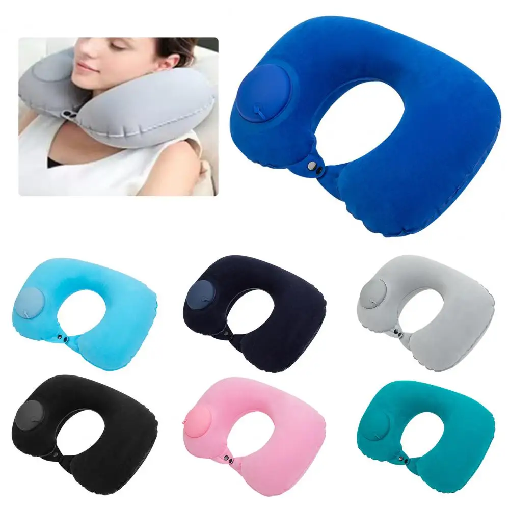 Portable Neck Pillow for Travel Portable U-shaped Pillow with Adjustable Double-buckle Design for Comfortable Neck Support