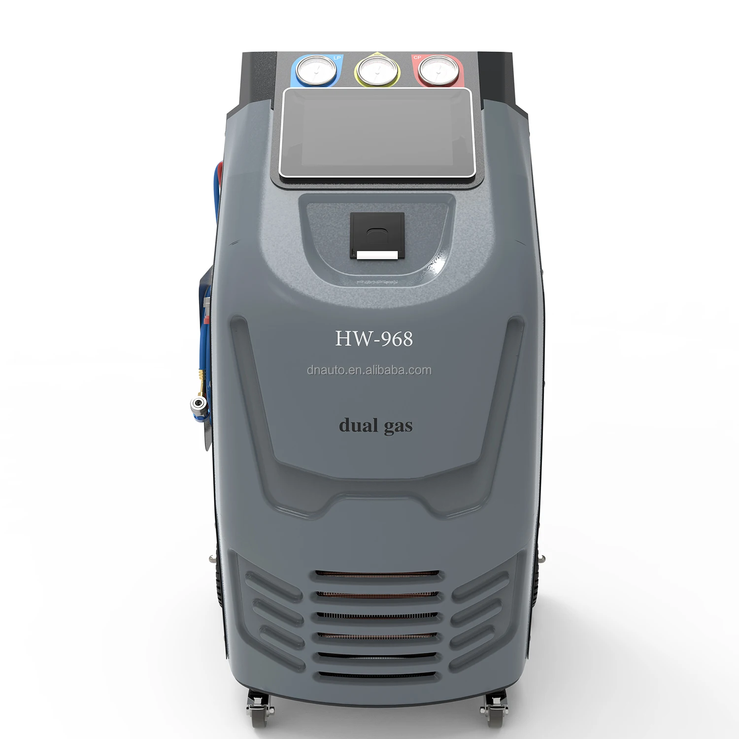 Dual Refrigerant Recovery Machine R134a & R1234yf | Dual Circuit Fully Automatic AC Service Machine | PAG & POE Oil Injection