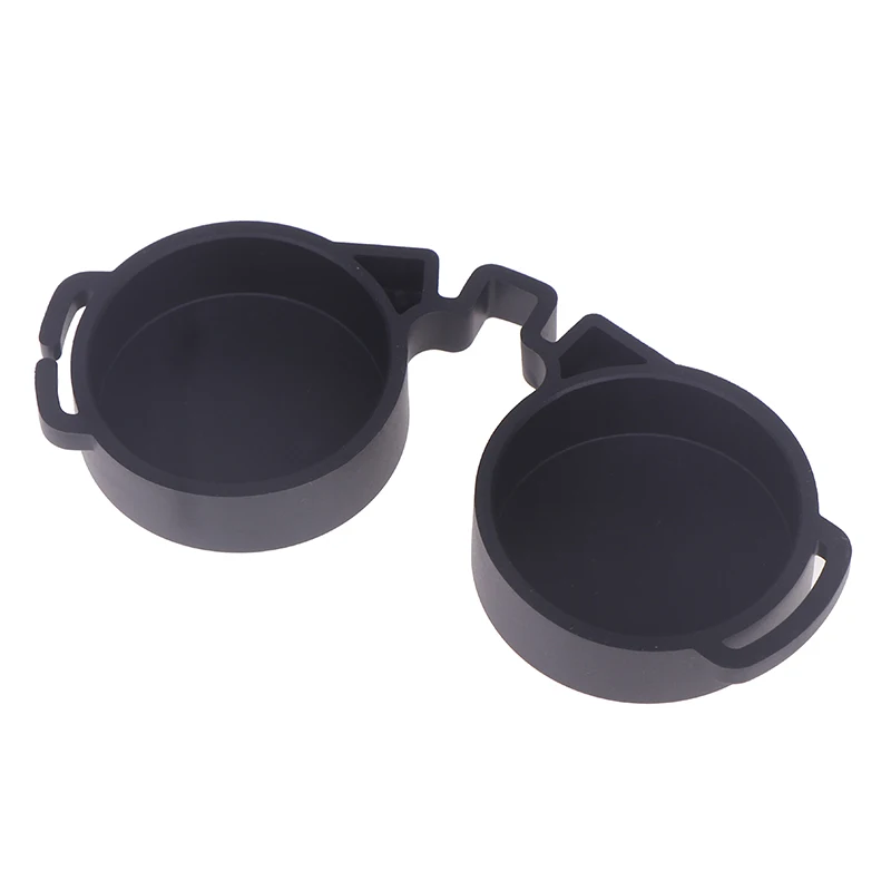 Binoculars Protective Rubber Objective Lens Caps 42mm/50mm Binocular Eyepiece Lens Cover Telescope Cover Lens Protection