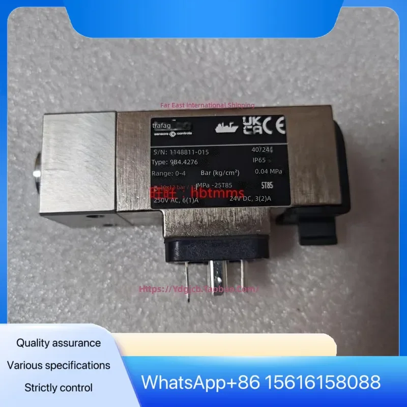 TRAFAG Pressure Switch 9B4.4276 Sensor 9B0.2076 Capacitive 9B4.3376 0-4bar Industrial Transmitter Complete Model Code High