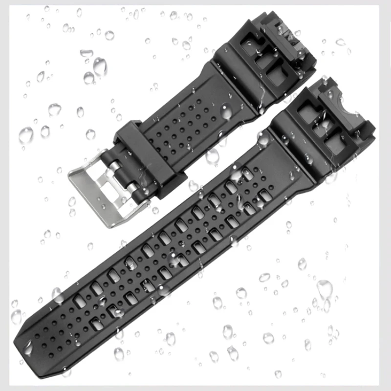 For Casio Watch Mudmaster Series Modified GWG1000 Silicone Watch Strap Resin Rubber Waterproof Watch Accessories Special Size - view 4