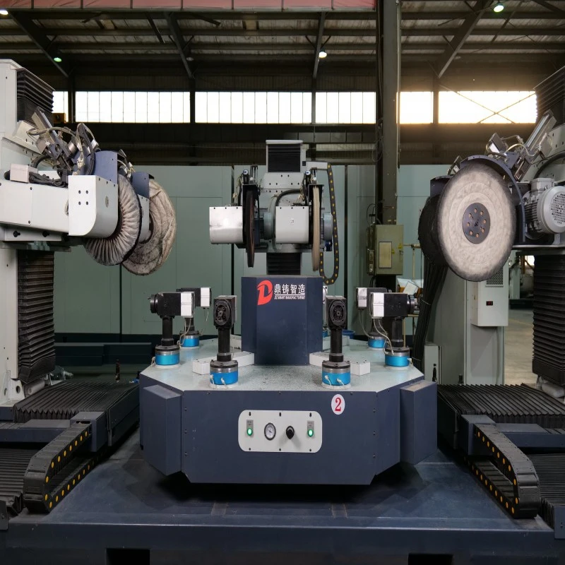 Automatic CNC Polishing Machine for Aluminum Car Wheel Hub Faucet Hardware Featuring Gear Bearing Pump Automatic Coordinate