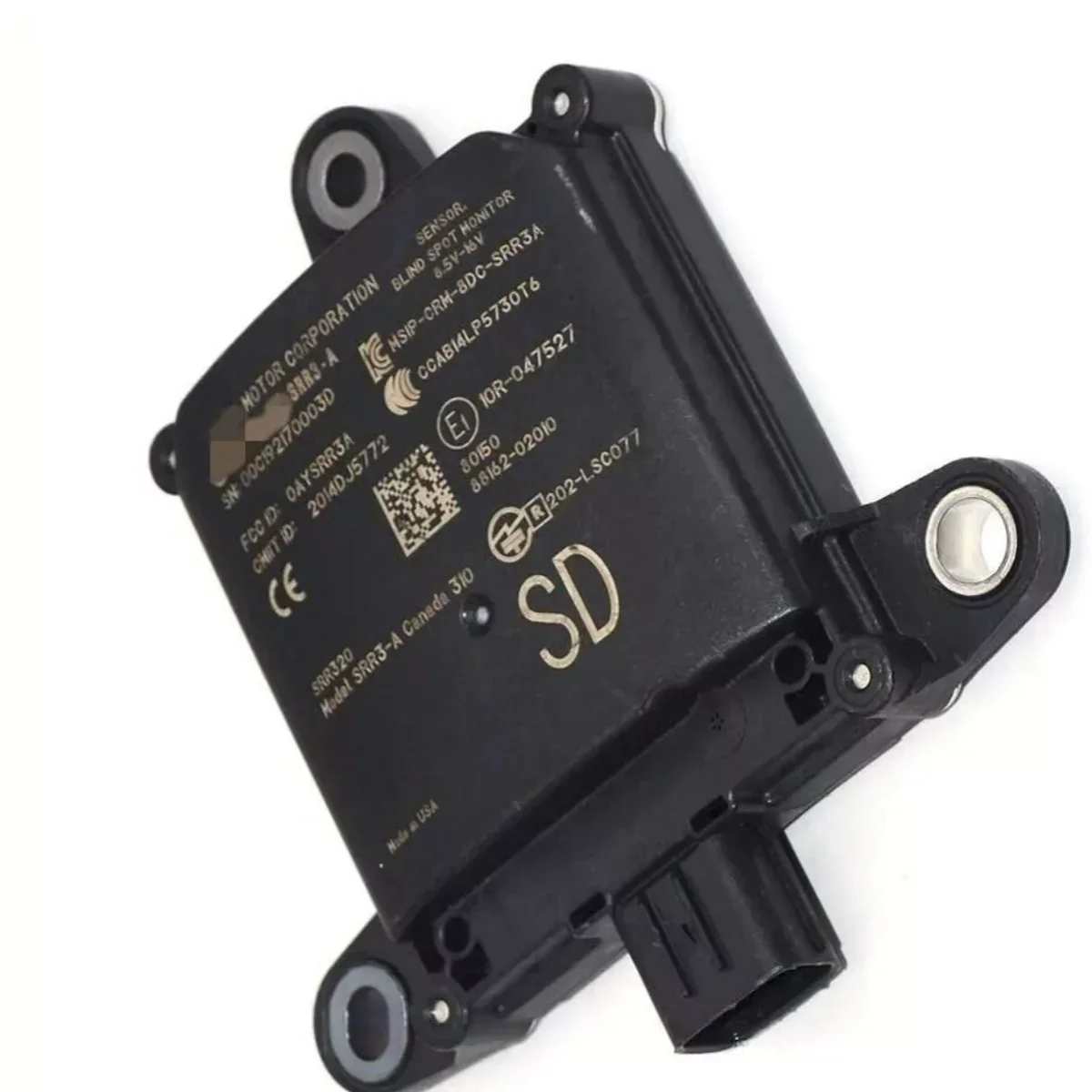 

XYQPSEW For 2019-2020 Toyota Corolla Blind Spot Monitoring Radar Sensor 88162-02010 8816202010