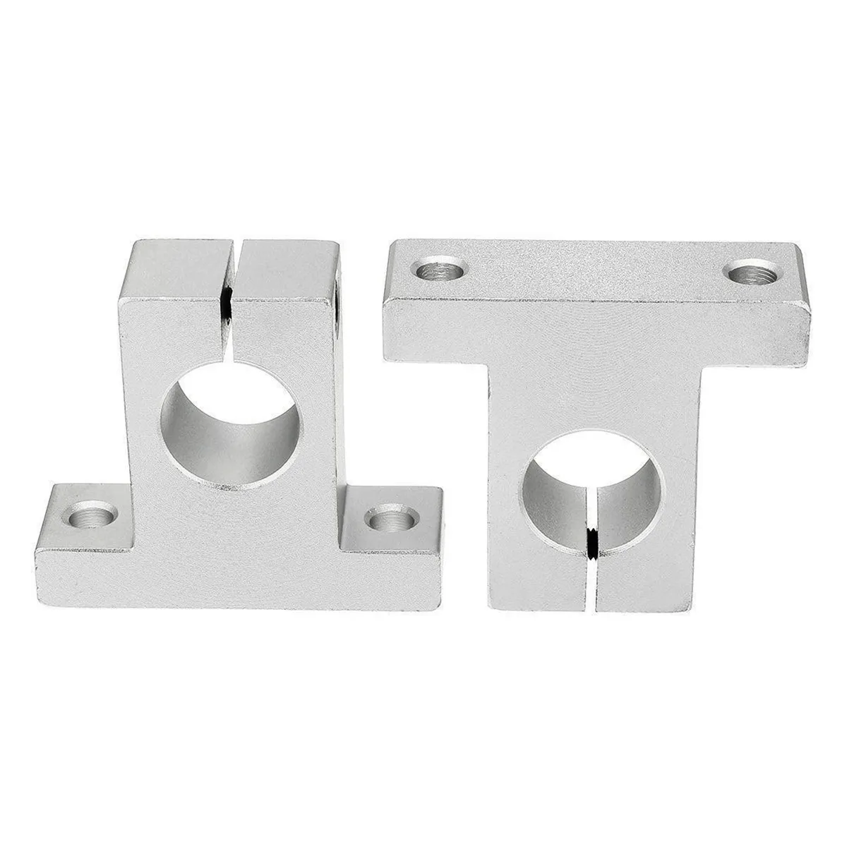 1/4pcs Bearing Support SK8 SK10 SK12 SK16 SK20 SK25 Linear Rail Shaft Support For Axis XYZ Table CNC Router Of 3D Printer Parts