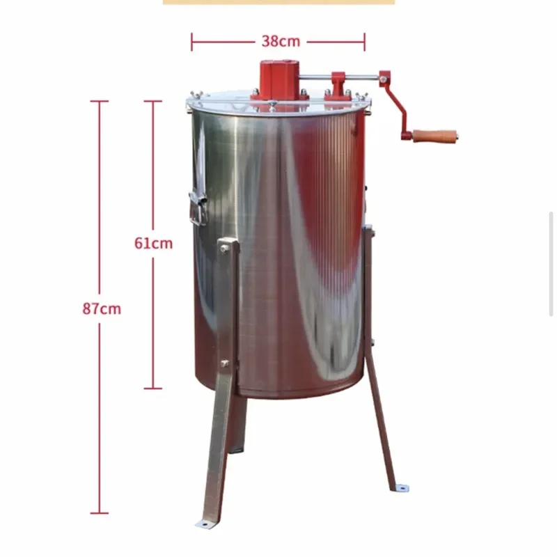 Manual Honey Extractor Stainless Steel Honey Centrifuge Separator Beekeeping Equipment Honey Machine