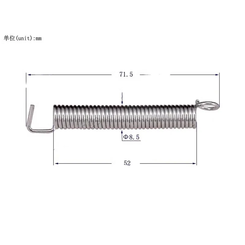 30Pcs Elektrische Gitarre Tremolo Brücke Federn für Brücke Einzigen Tremolo Brücke Gitarre Zubehör Teile Musical Instrument – Detail 6