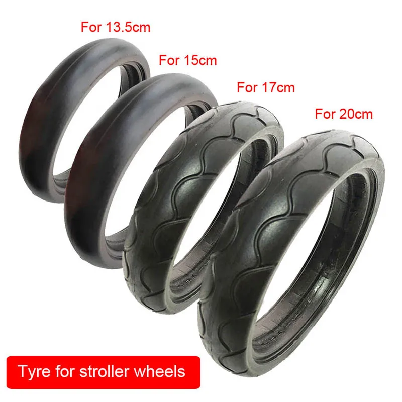 

Stroller Wheel Tire 13.5/15/15~17/18~20/23.5CM For Yoyo Yoya Yoyaplus Or Stokke Xplory V3 V4 Baby Buggy Wheel Accessories