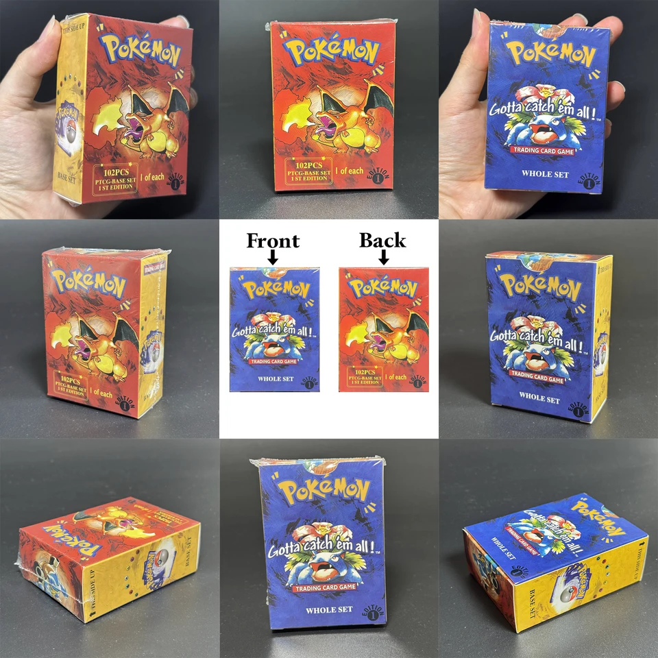 PKM Base Set (BS) 102 Cards 1ST Edition Whole Set TCG Alakazam