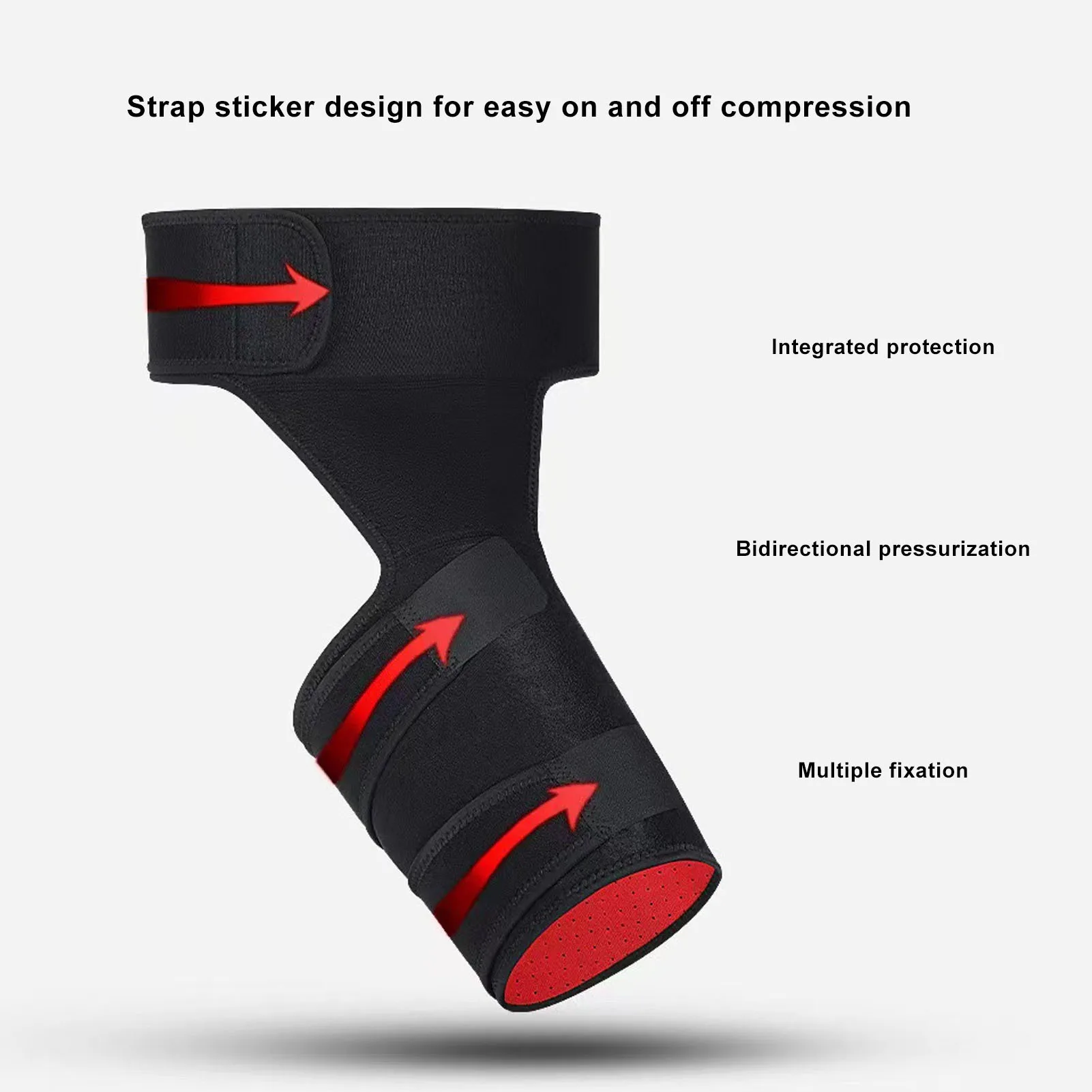 Hip Brace Thigh Compression Sleeve Hamstring Thigh Leg Compression Hip Orthosis Support Wrap Sleeve for Unisex Hip Pain Relief