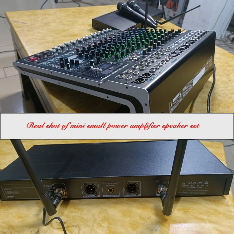 VT5152/QU-16/LS680U Set sistem Studio rekaman musik profesional ruang konferensi Audio ruang dansa Speaker khusus kelas