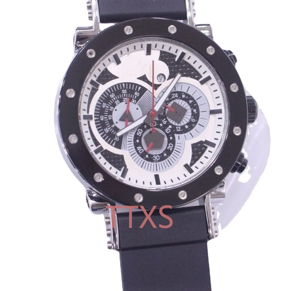 Quartz Multi-Function Tape Quartz Couple Large Plate Watch