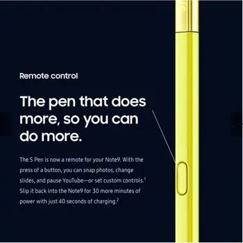 עט סטיילוס מגע חדש לסמסונג גלקסי נוט 9 נוט 9 N960 N960F N960P עם פונקציית בלוטות' 8 best sales עט s נוט 9 - №2