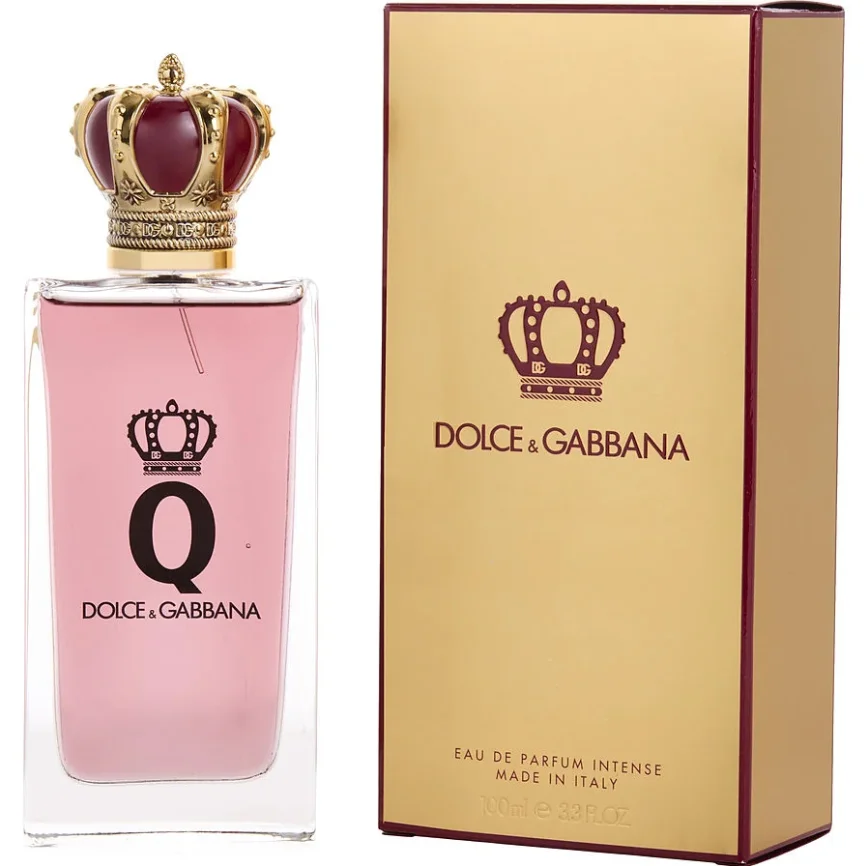 Dolce & Gabbana Q Intense women Eau De Parfum Spray 100ml Fragancia Amber Woody Aroma Original de larga duración