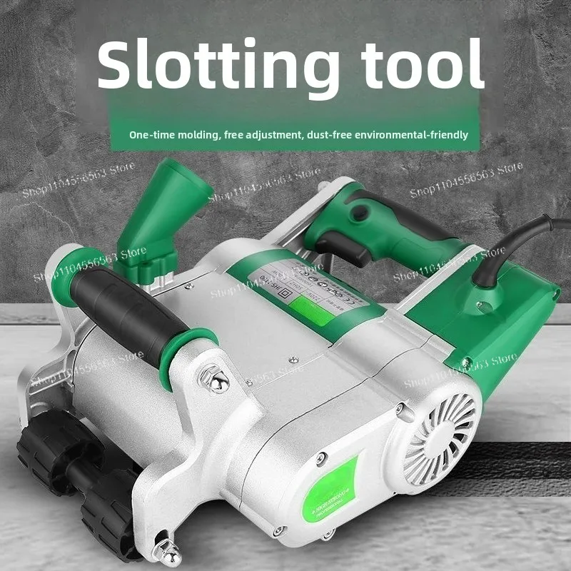 Grooving Machine Water and Electricity Engineering Dust-free Installation Air Block Foam Brick Grooving Machine