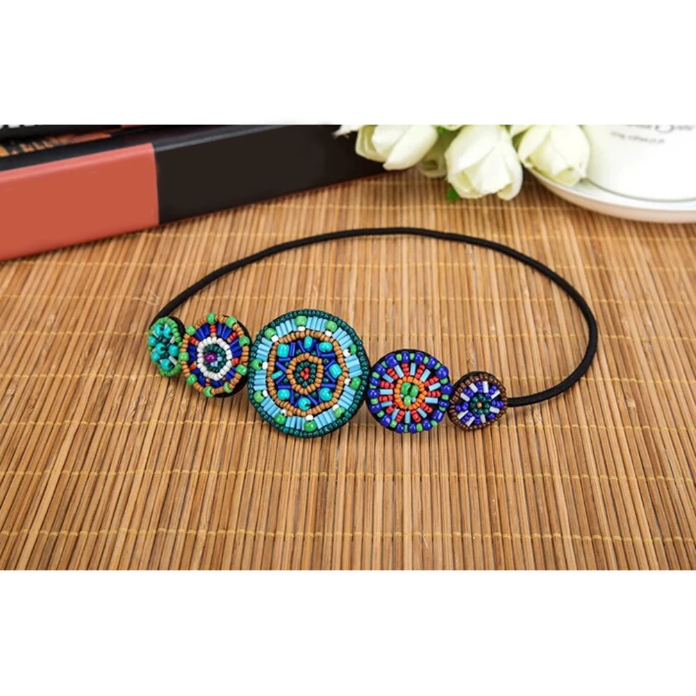 

3Pcs Crystal Rhinestone Hairbands for Women Elastic Comfortable Headbands Fashion Hair Hoops Party Photography Accessories