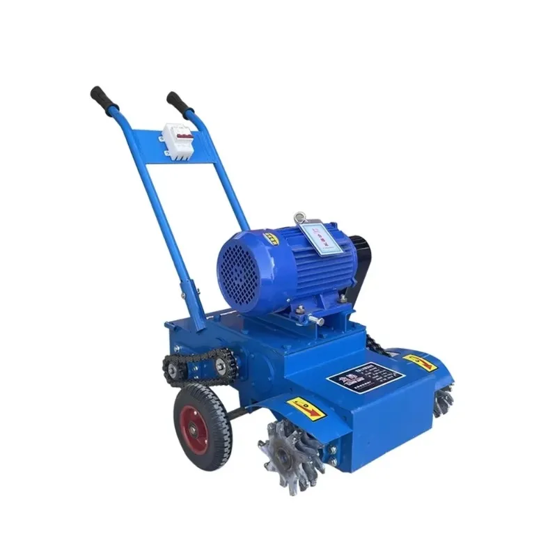 

Concrete slag cleaning machine electric cement cleaning mortar floor ash grab chiseling planing ground floor cleaning machine