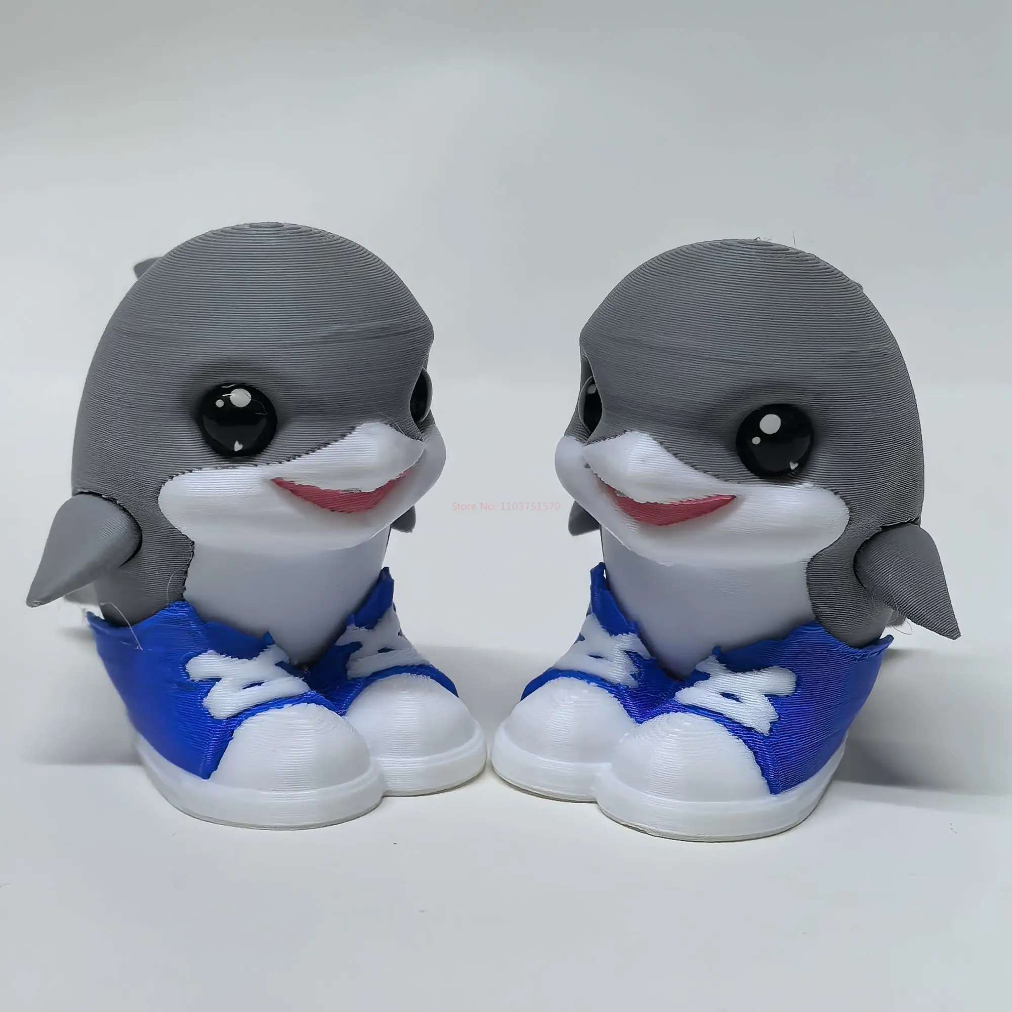 2026 Hot New Tralalero Tralala Shark Action Figure Tung Tung Tung Sahur Italian Brainrot Cartoon Desktop Ornament Toy Child Gift