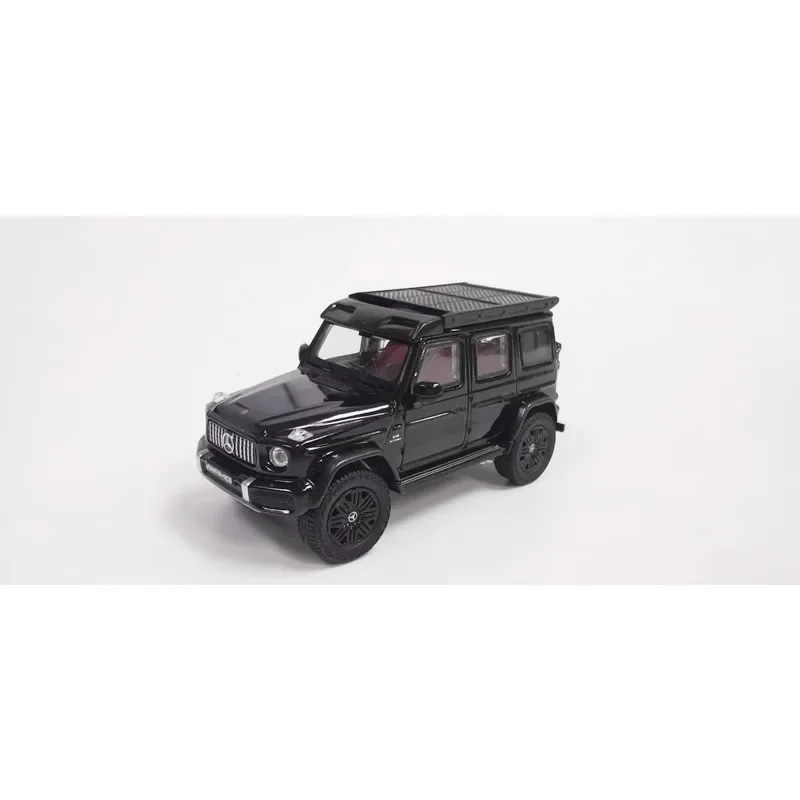 NZG 1:64 Mercedes-Benz MB AMG G63 4X4 2023 alloy model, children's collection of decorative toys, a New Year gift for children.