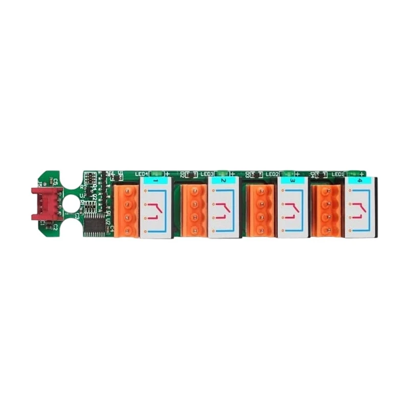 Super Sale For M5Stack 4 Realy Unit 10A Constant 16A Peak GPIO I2C Grove Single Bus Control DC 30V/AC 220V 5V Coil4X 3.96 Termin