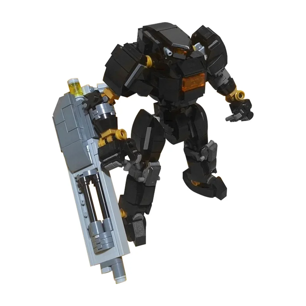 MOC PA-001 Marauder Power Armor v2 Building Blocks Sets Fighting Mecha Action Robot Brick DIY Puzzle Toy Gift For Kid