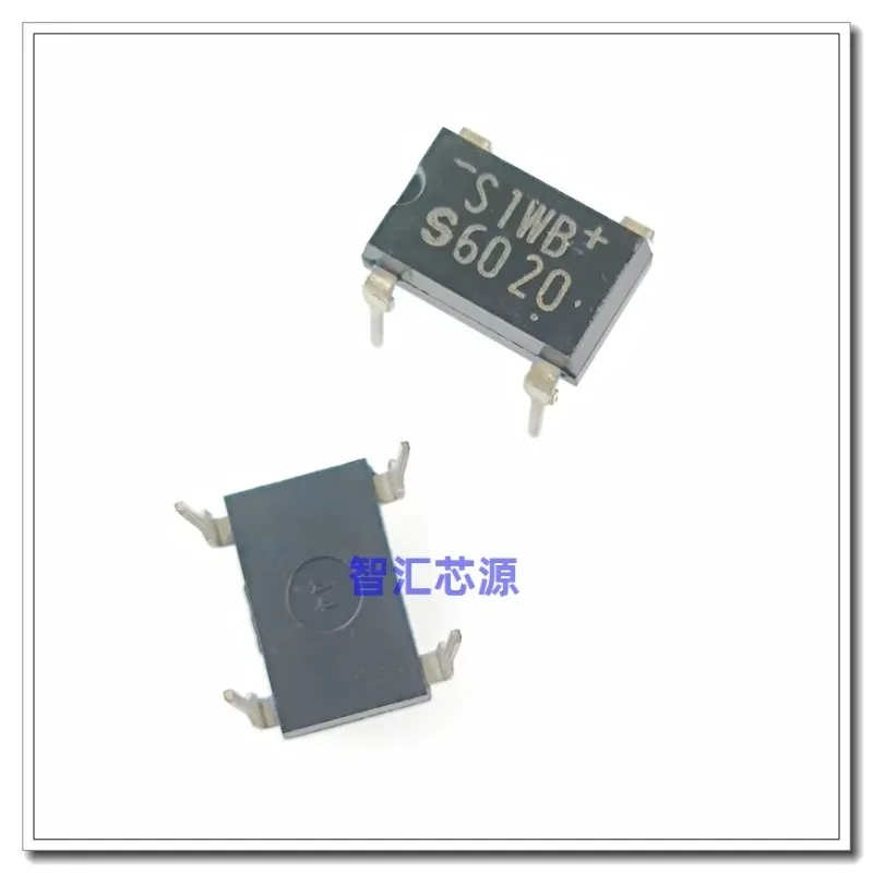 10PCS/LOT S1WBS60 S1WS6020 NEW ORIGINAL  Rectifier bridge direct insertion DIP-4 bridge rectifier brand new original equipment