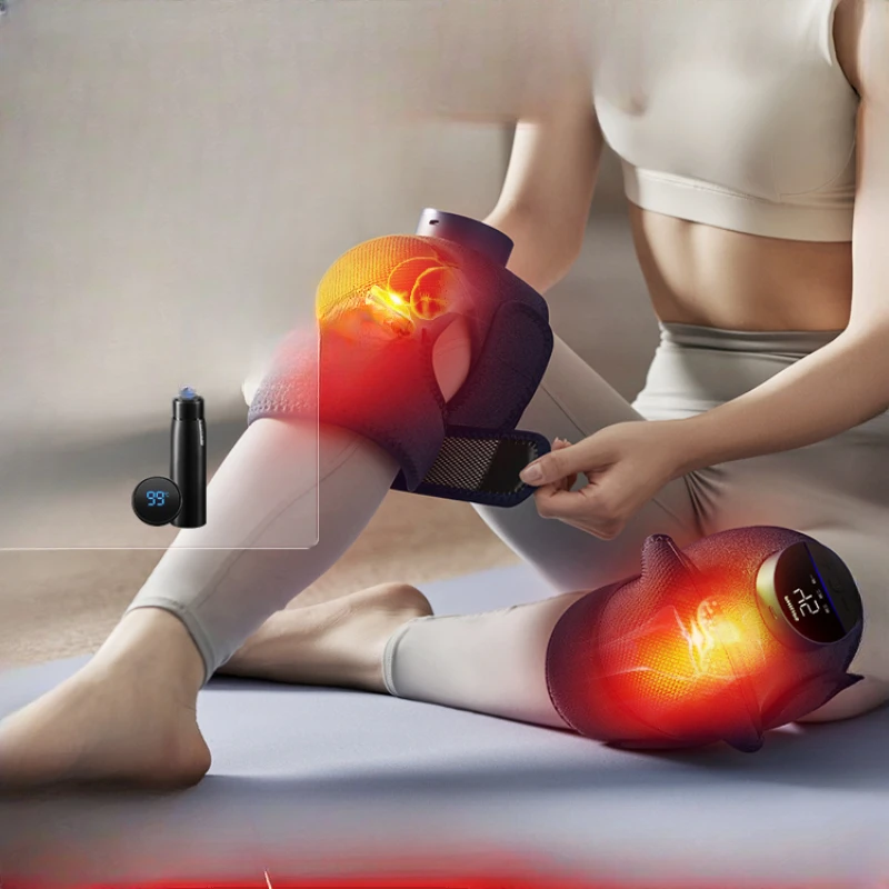 Knee massager for heating, knee protection for women, keeping old and cold legs warm,   and leg protection