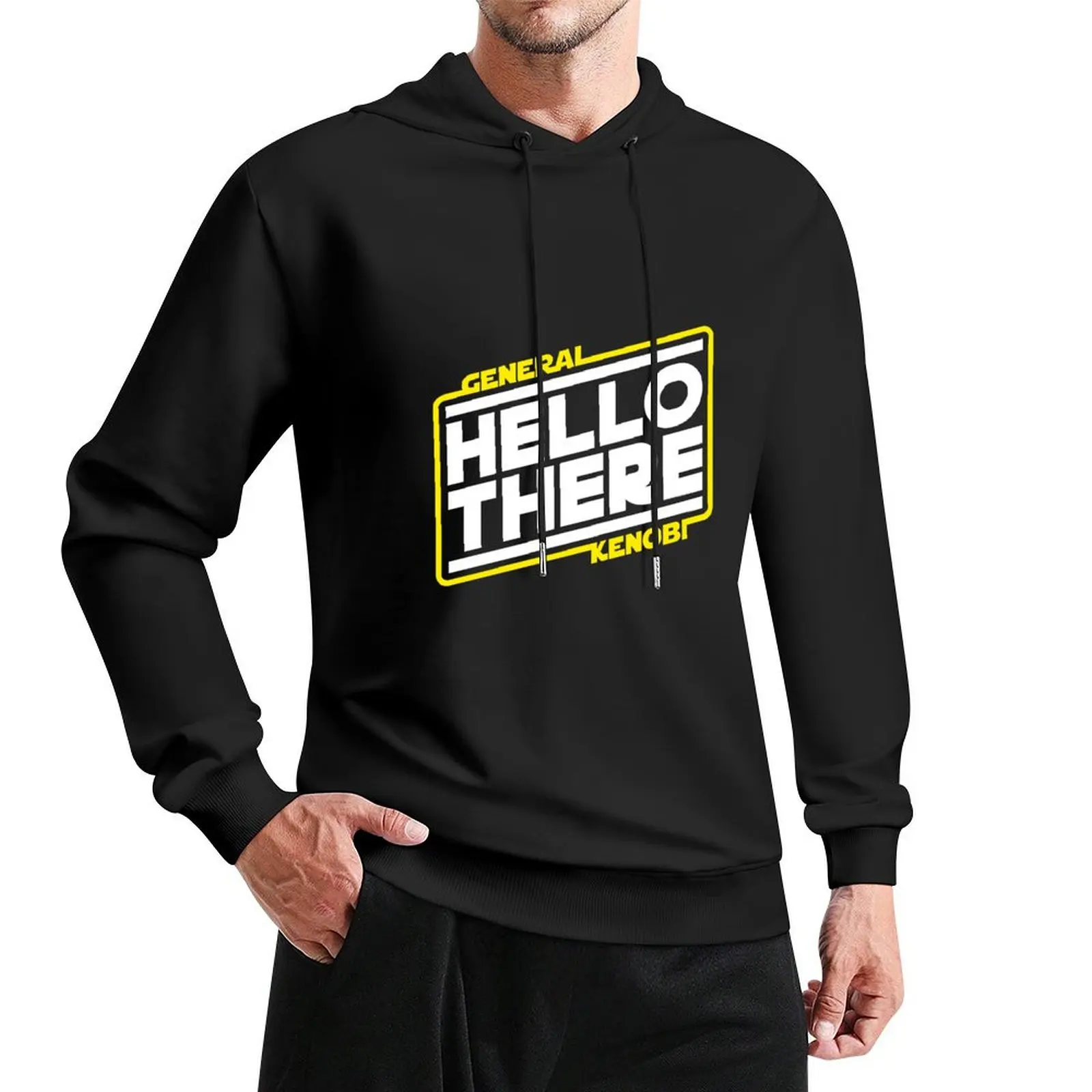 

Hello There Pullover Hoodie men's coat male clothes blouse hoodie graphic