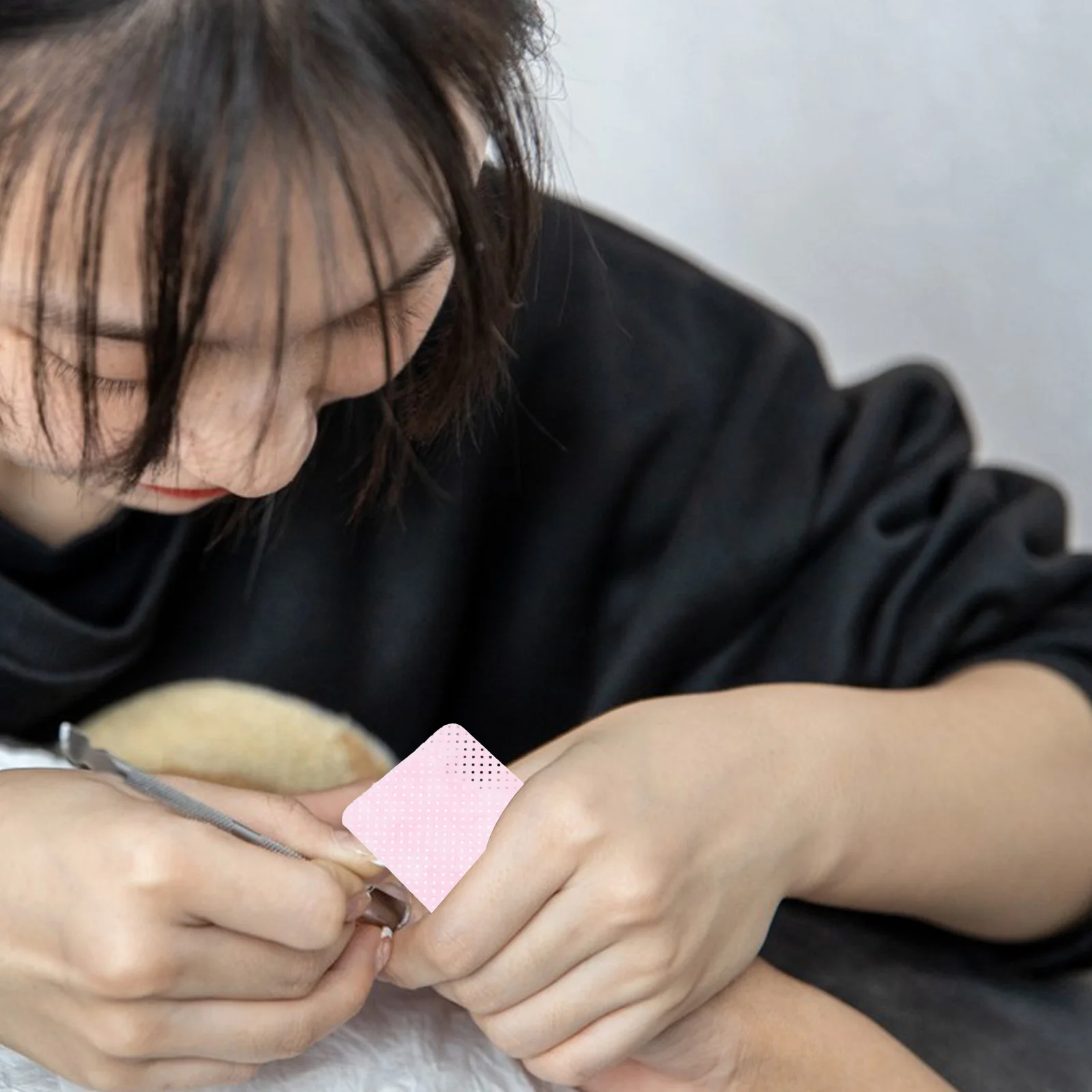 

Nail Polish Removal Wipes Soft Cotton Pads for Manicure Salon Fingernail Glue Eyelash Adhesive Remover Gel Cleaner