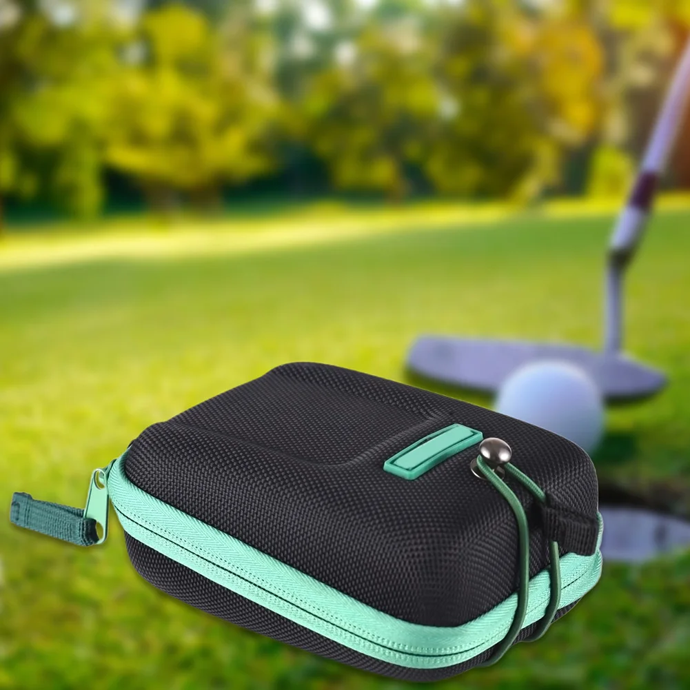 Black Rangefinder Case Multi-functional Golf Accessory Golf Rangefinder Portable Design Shock Protection Abrasion Protection