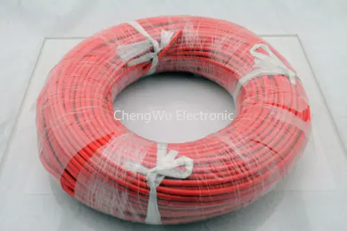 1meter Black +1meter Red Silicon Wire 12AWG 14AWG 16AWG 22AWG 24AWG Heatproof Soft Silicone Silica Gel Wire Cable